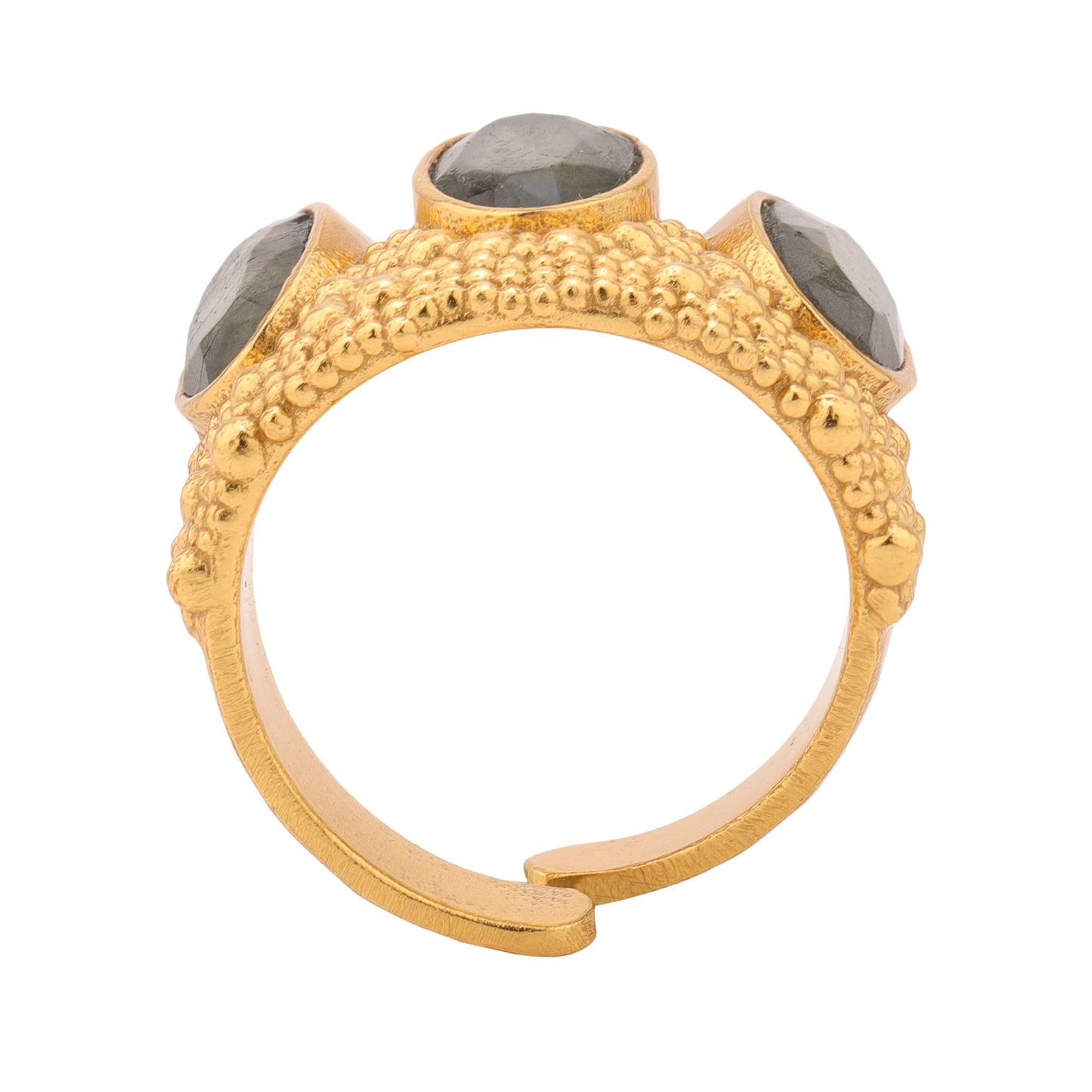 ANILLO BOLENA LABRADORITA