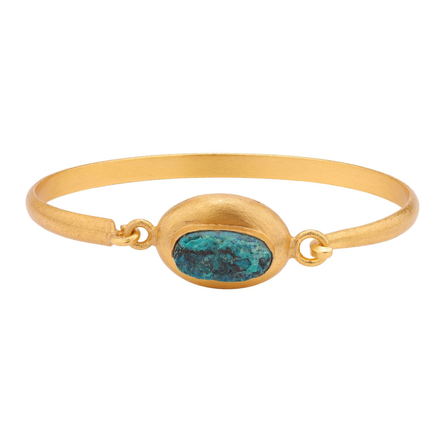 Pulsera STONE EYE Crisocola bruta