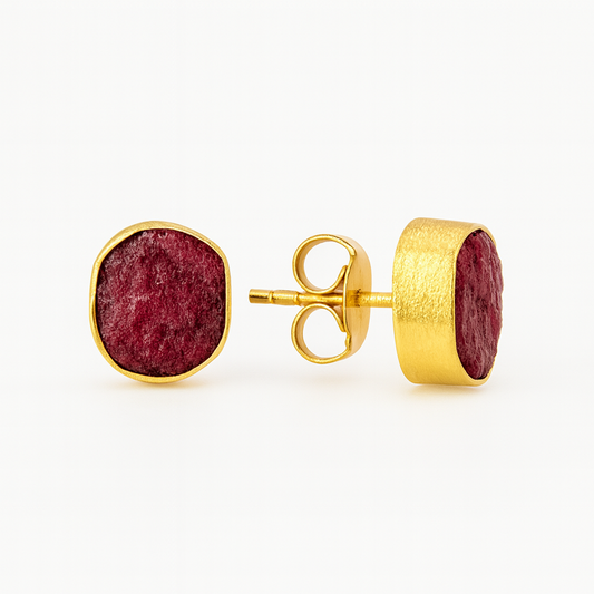 Pendentes ADELA Rubí bruto