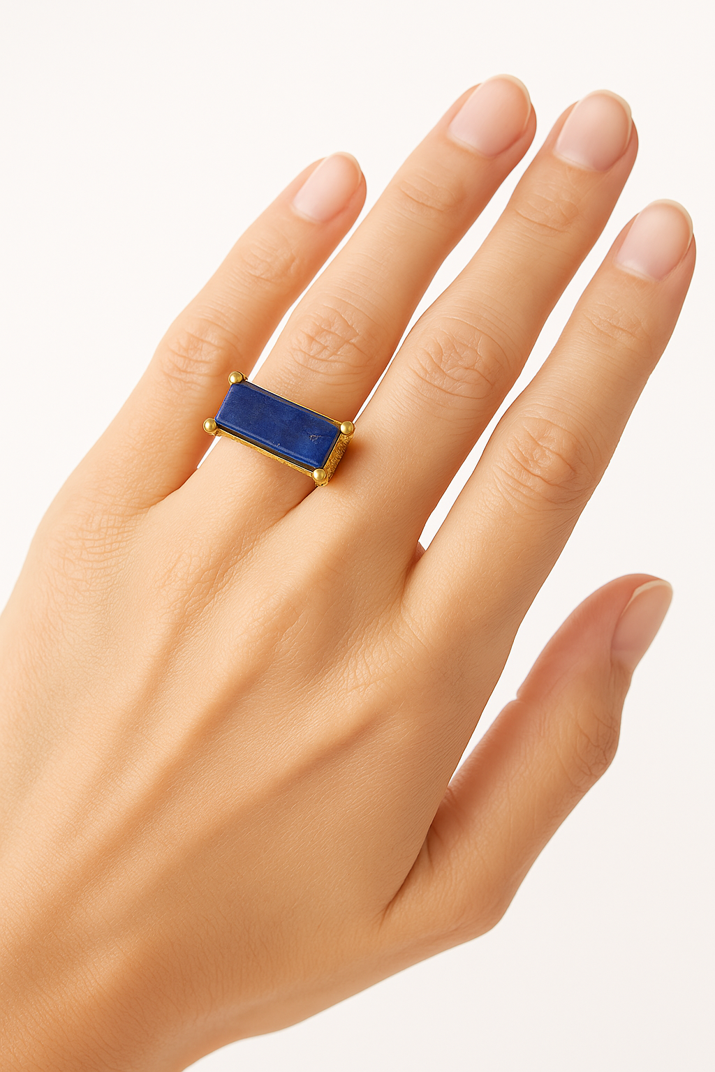 Anillo JAISALMER Lapislázuli