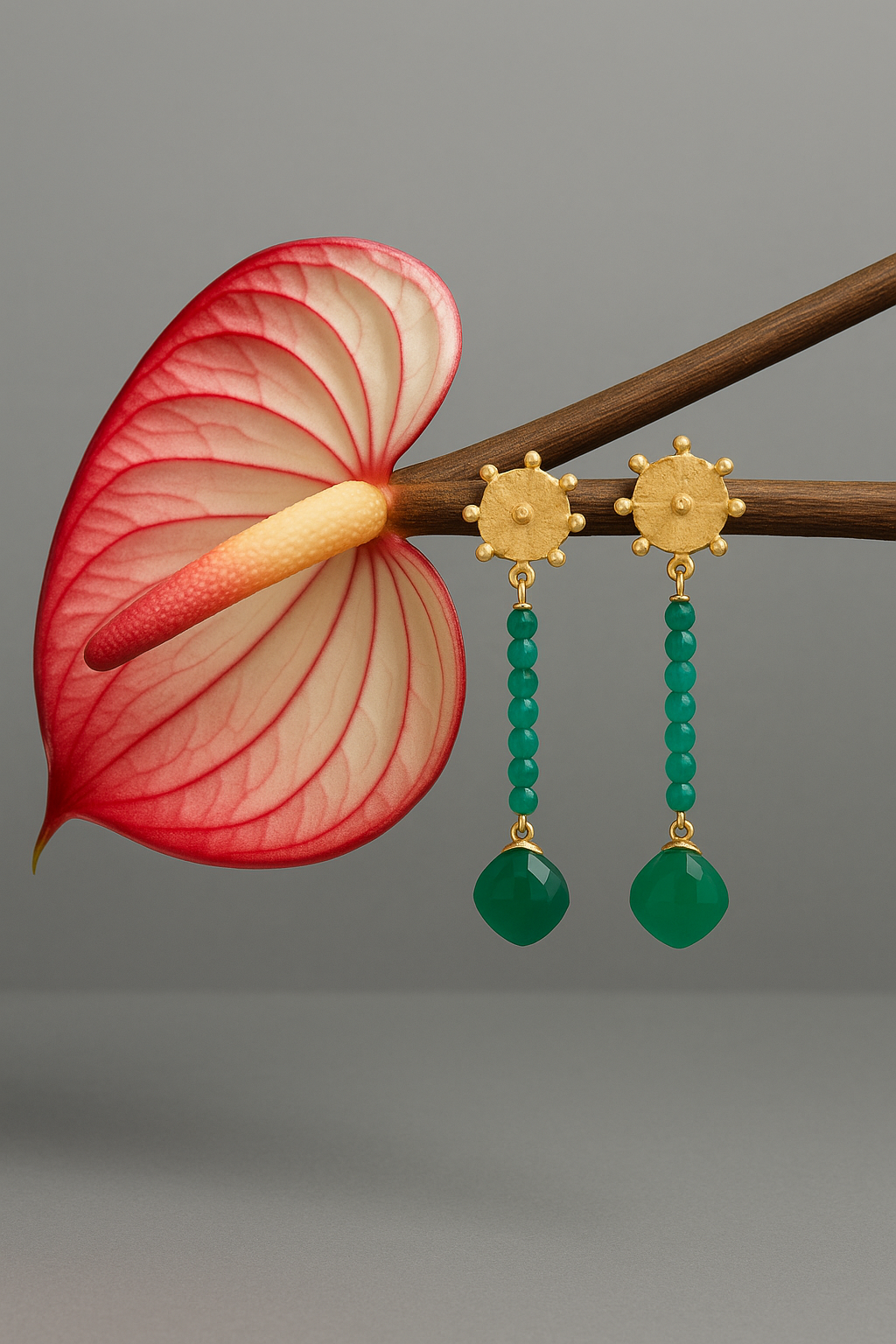 Pendientes OSIRIS Green Onix