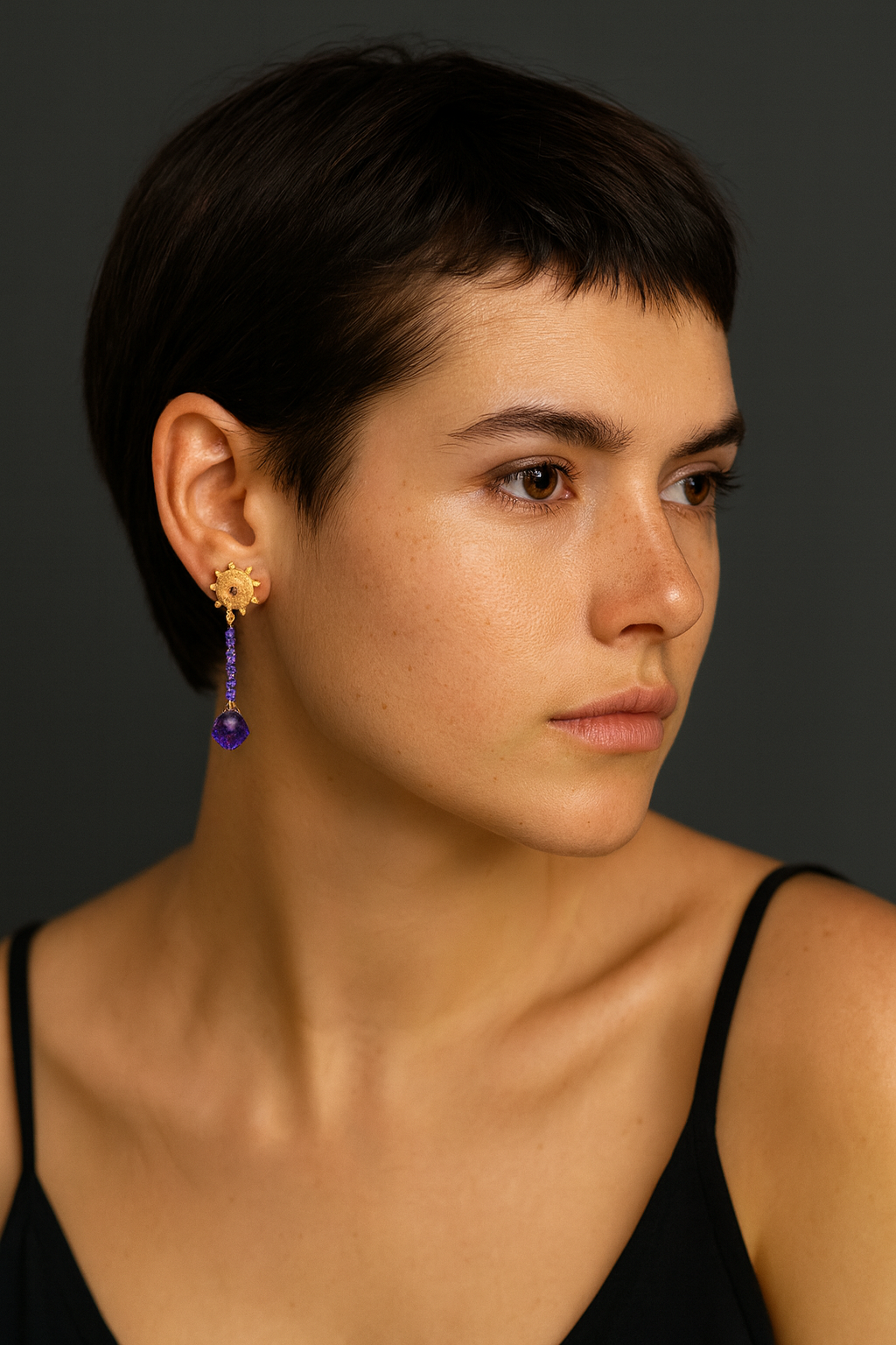 Pendientes OSIRIS Amatista