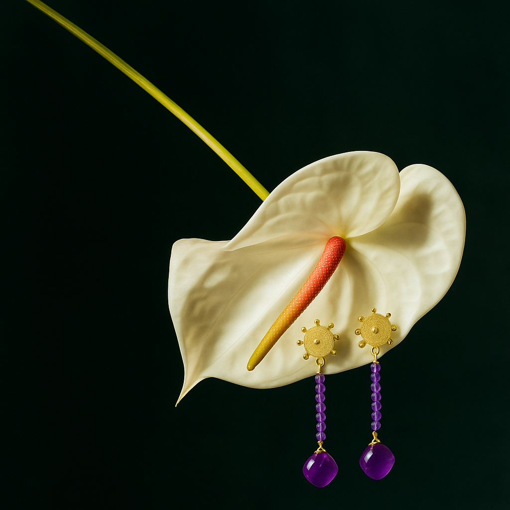 Pendientes OSIRIS Amatista