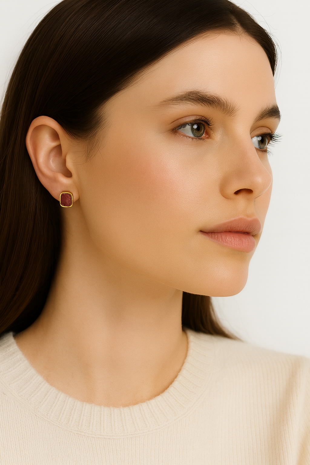 Pendentes ADELA Rubí bruto