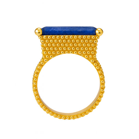 Anillo JAISALMER Lapislázuli