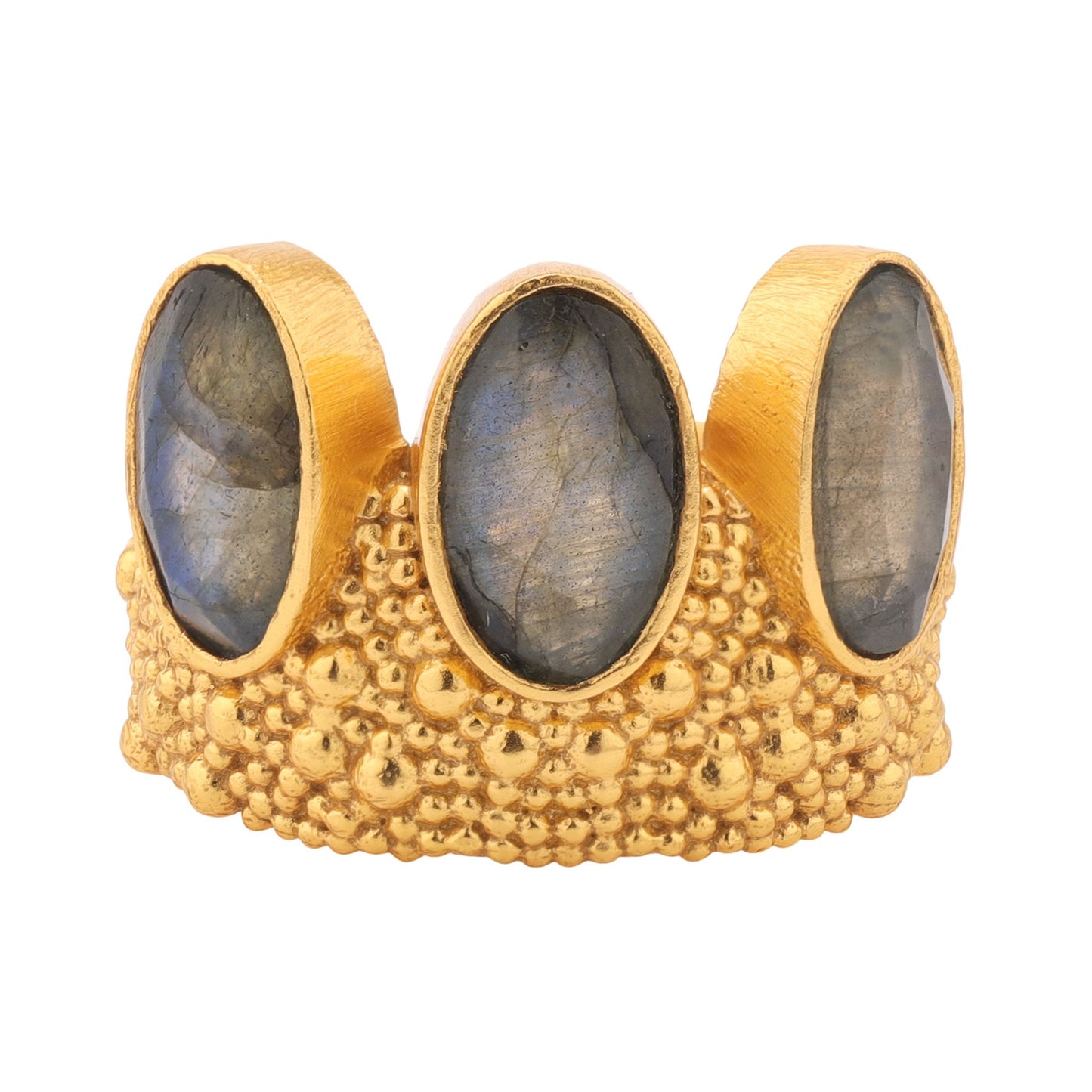 ANILLO BOLENA LABRADORITA