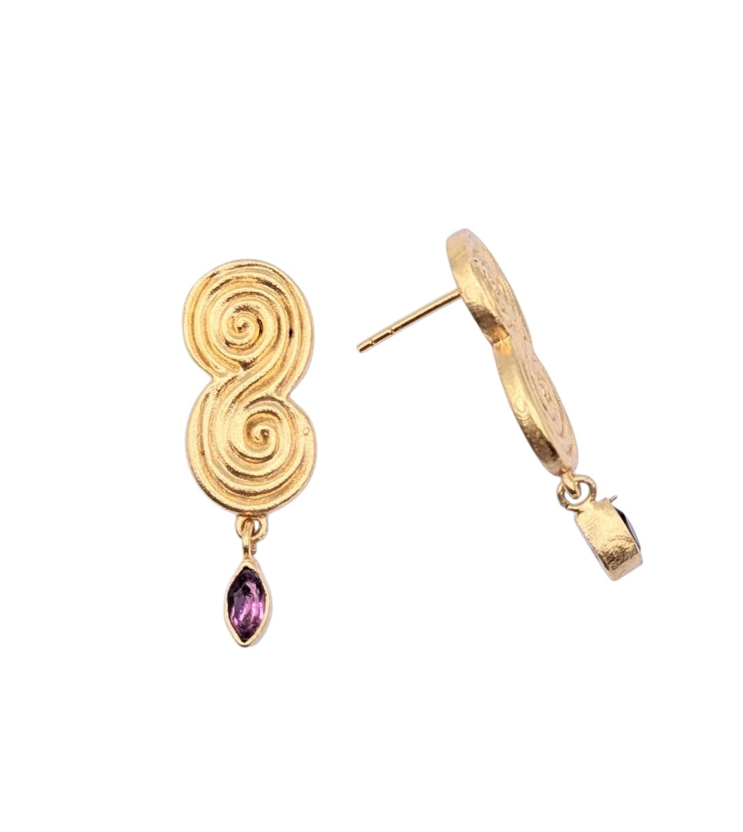 Pendientes GOBI Amatista