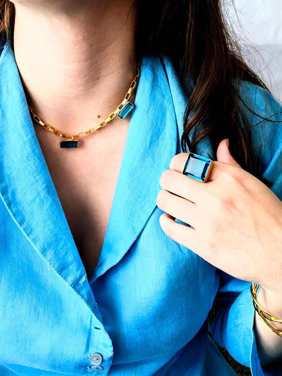 Gargantilla/Collar OCEAN Apatitas