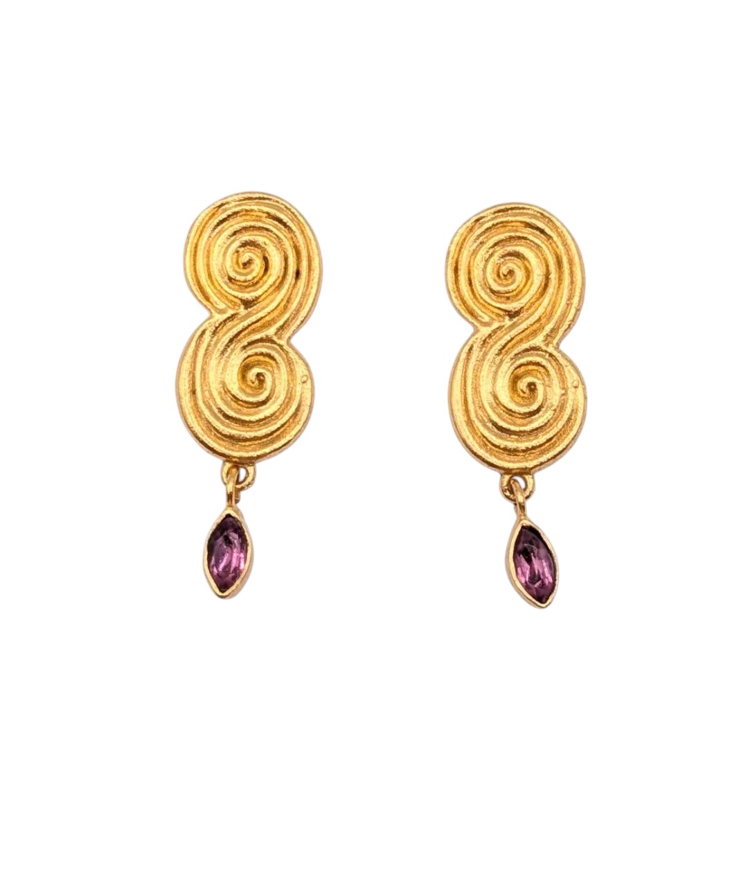 Pendientes GOBI Amatista