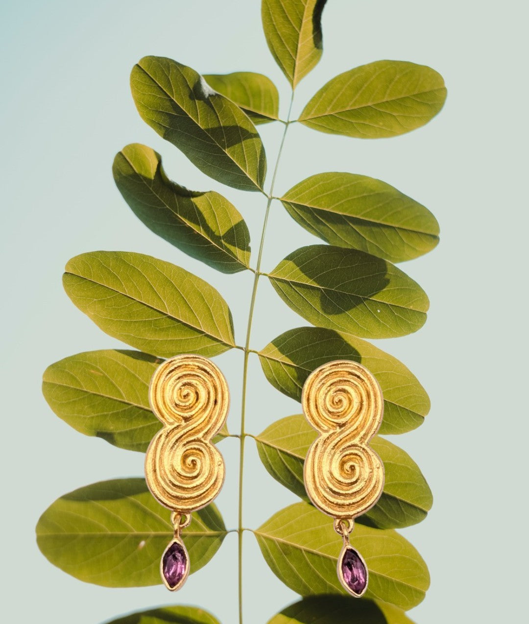 Pendientes GOBI Amatista