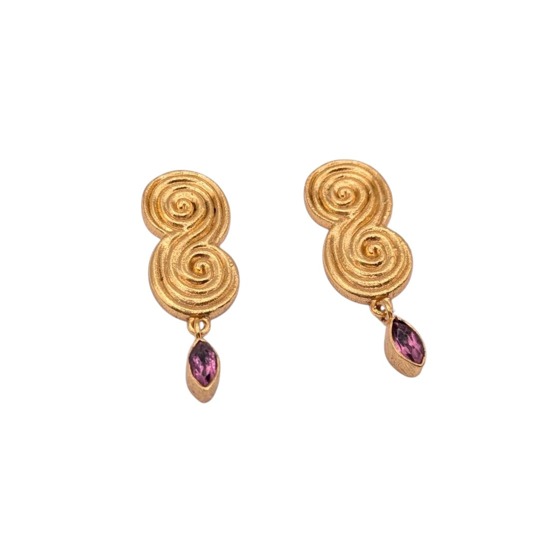 Pendientes GOBI Amatista