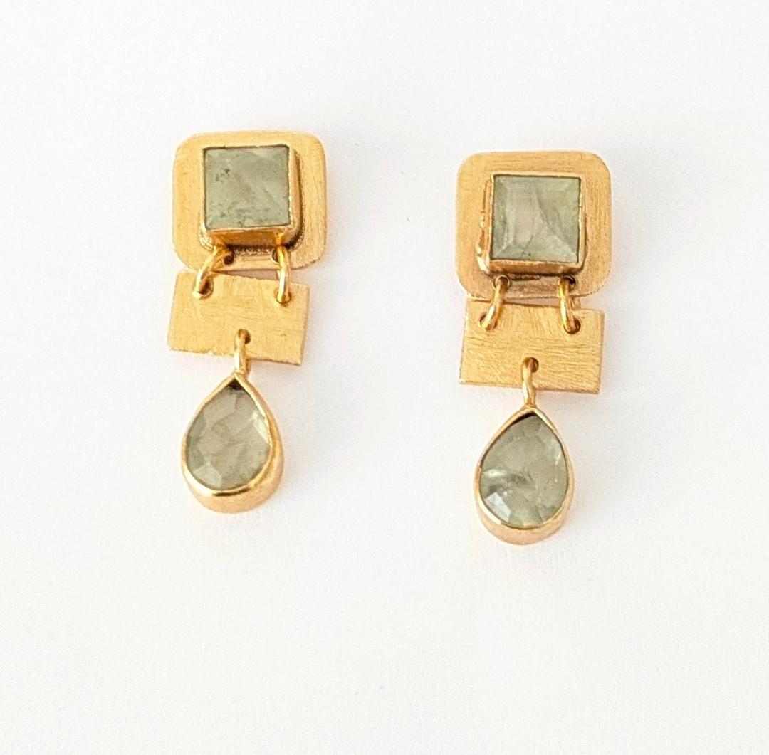 Pendientes SPRING Prehnita