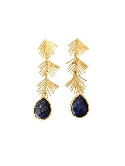 Pendientes AMARANTA Lapislázuli