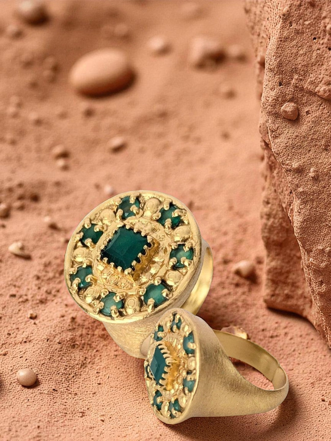 Anillo RENACIMIENTO Green Onix