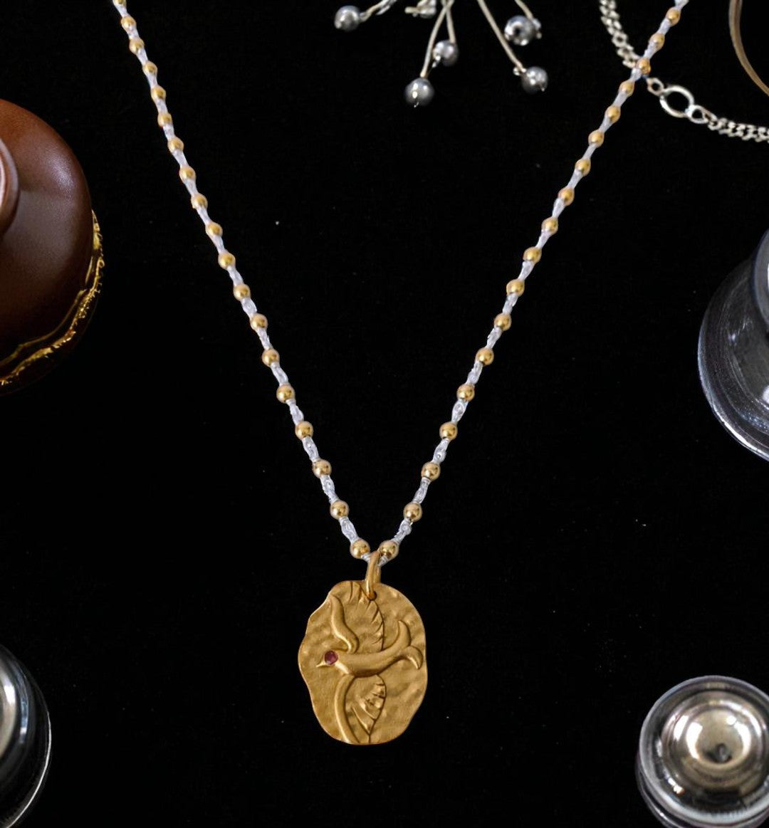 Collar HOPE Turmalina rosa