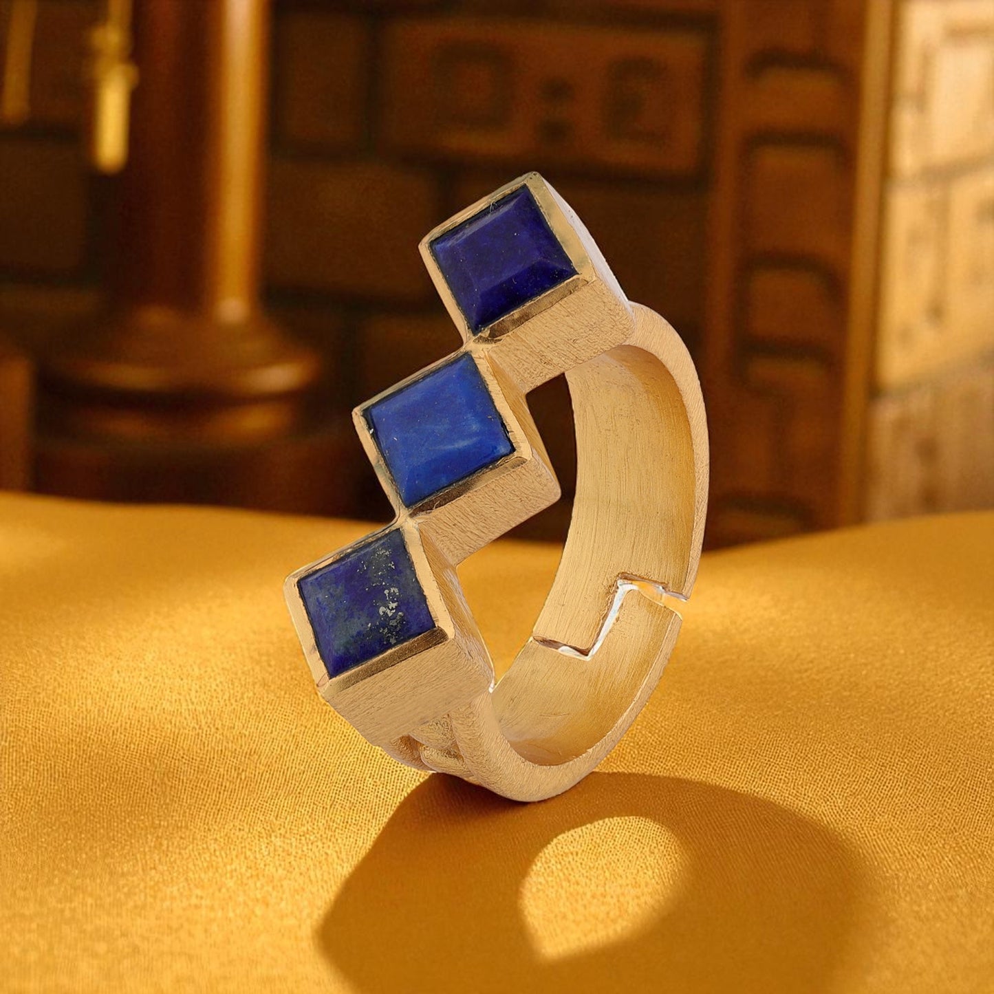 Anillo DIVINITY Lapislázuli