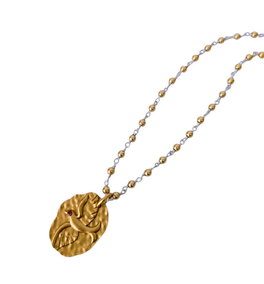 Collar HOPE Turmalina rosa