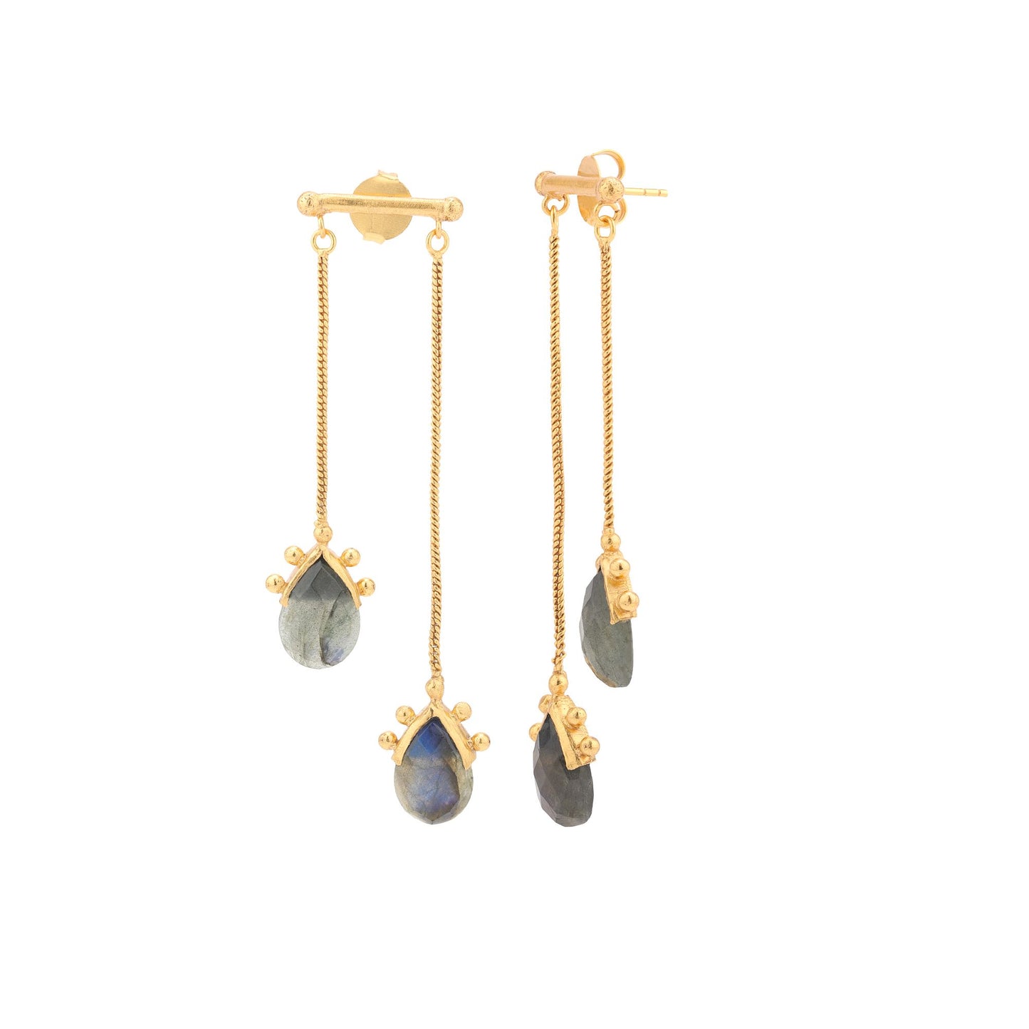 PENDIENTES TEARS LABRADORITA