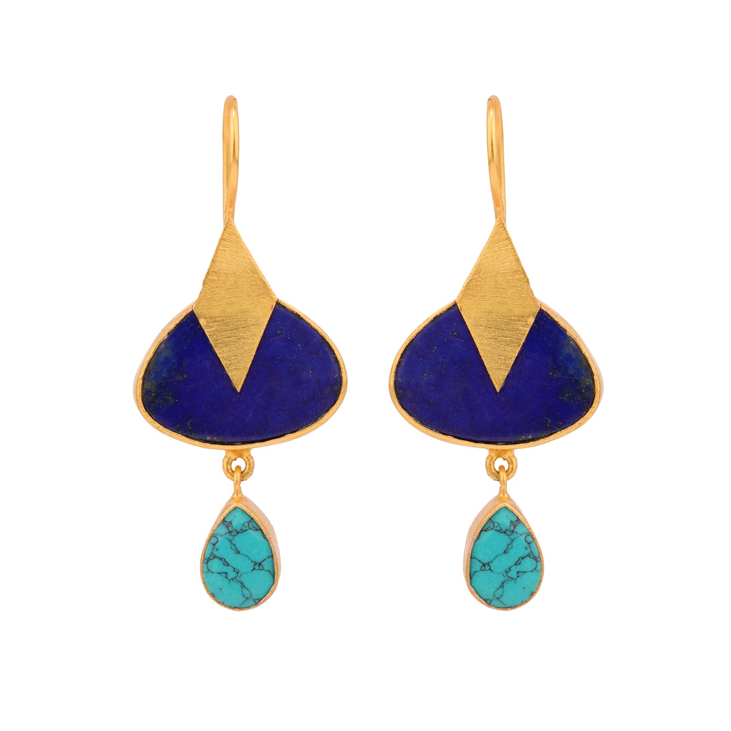 Pendientes PETRA Lapislazuli