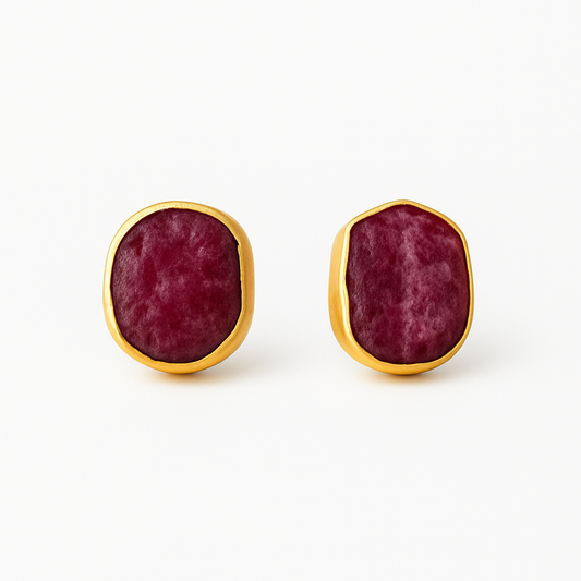Pendentes ADELA Rubí bruto