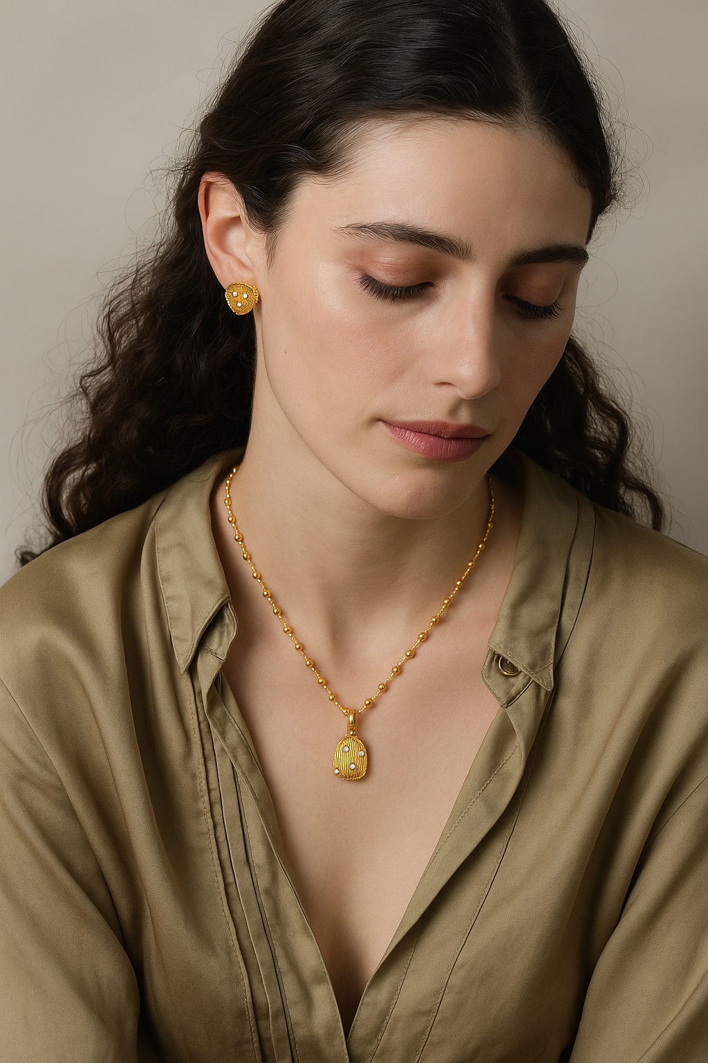 Collar ESCARABAJO Circonitas