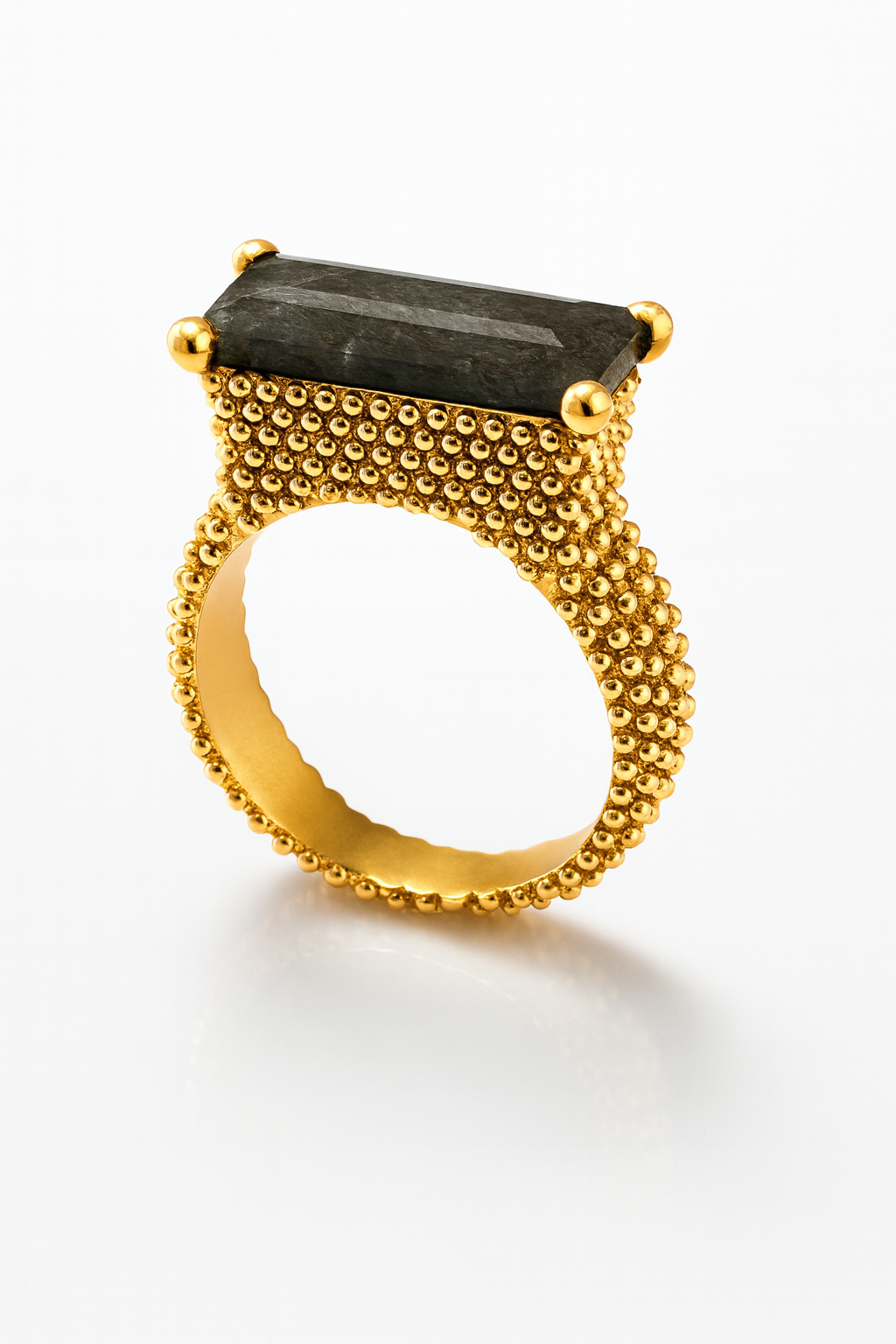 Anillo JAISALMER Labradorita