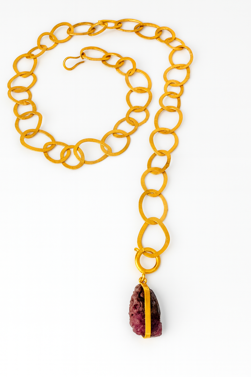 Collar MULTIPOSICIÓN con Rubí bruto
