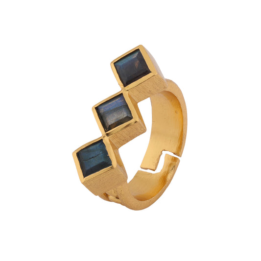 Anillo DIVINITY Labradorita