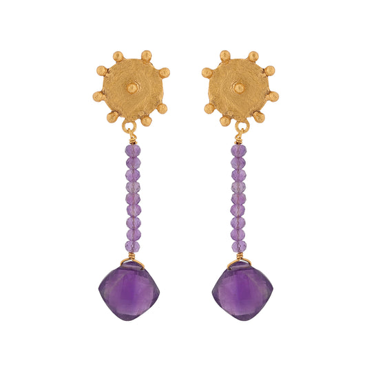 Pendientes OSIRIS Amatista