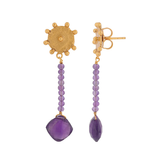 Pendientes OSIRIS Amatista