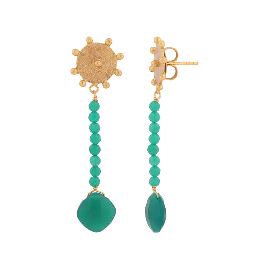 Pendientes OSIRIS Green Onix