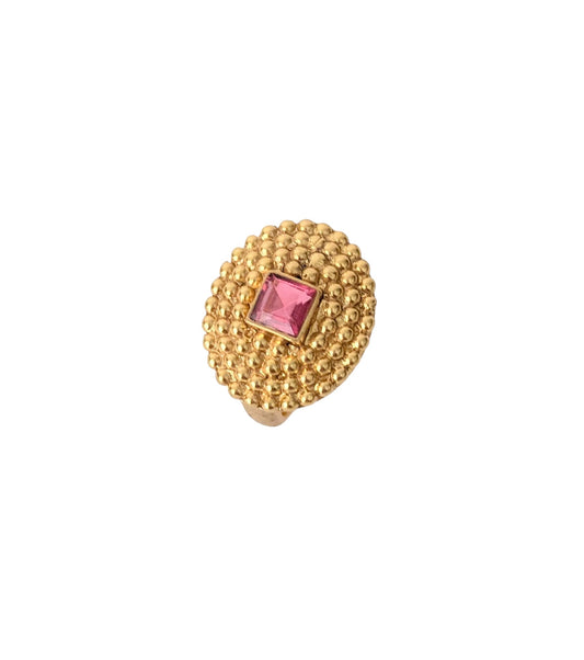 Anillo SAMARCANDA Turmalina rosa