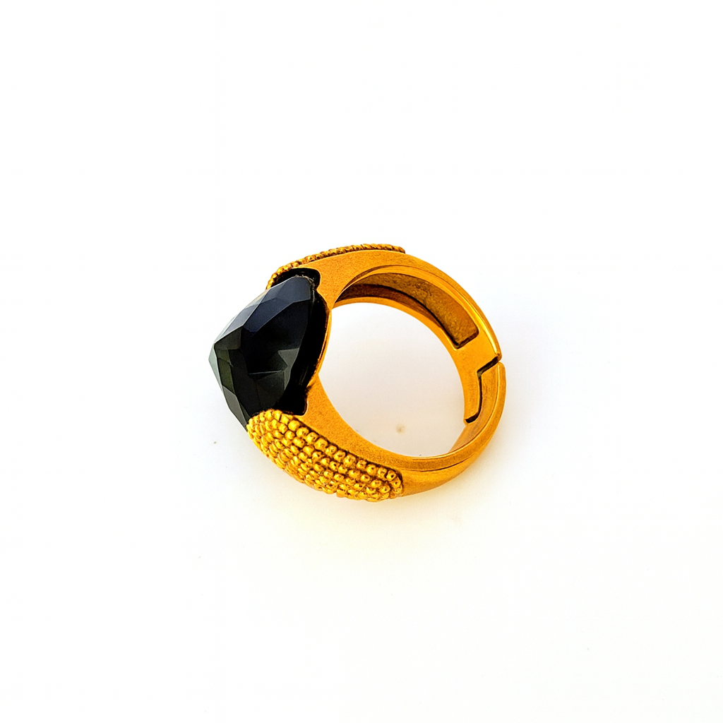 Anillo ADAGIO Cuarzo ahumado