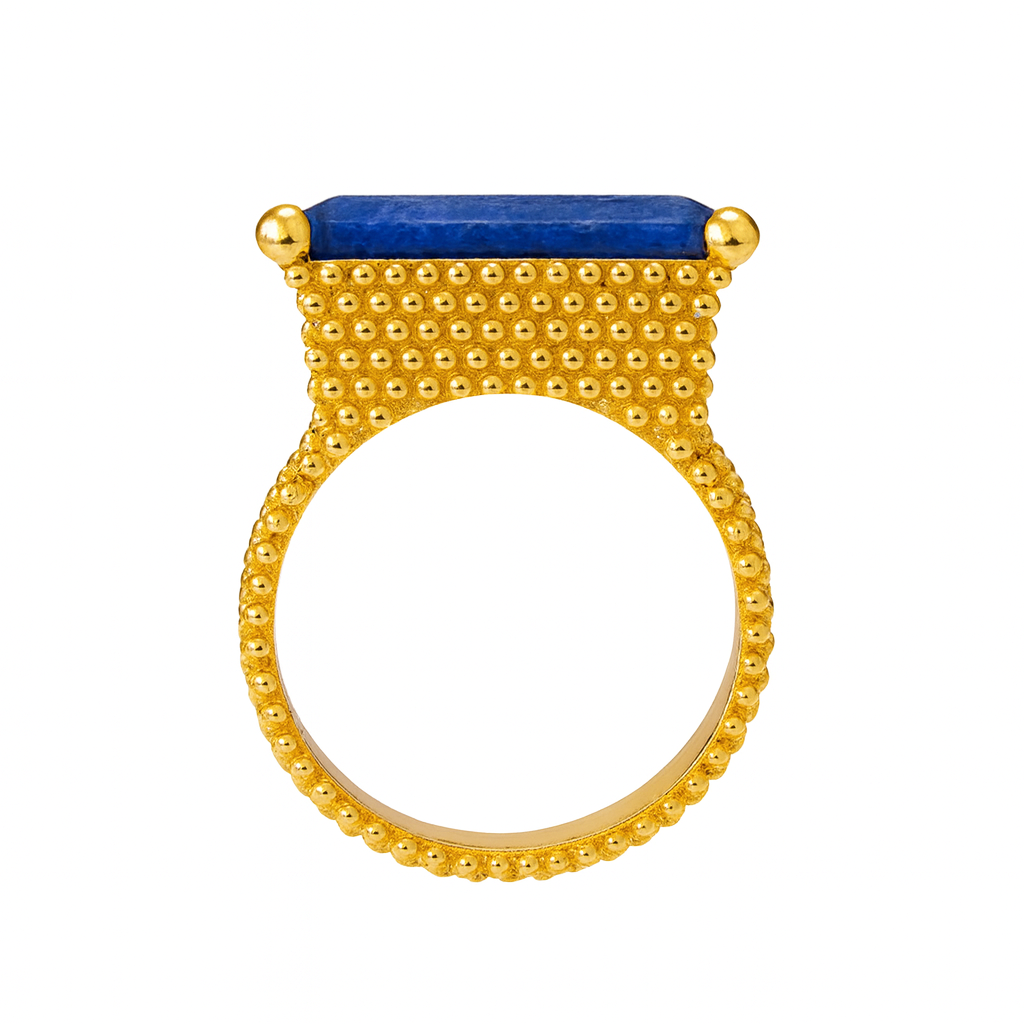 Anillo JAISALMER Lapislázuli