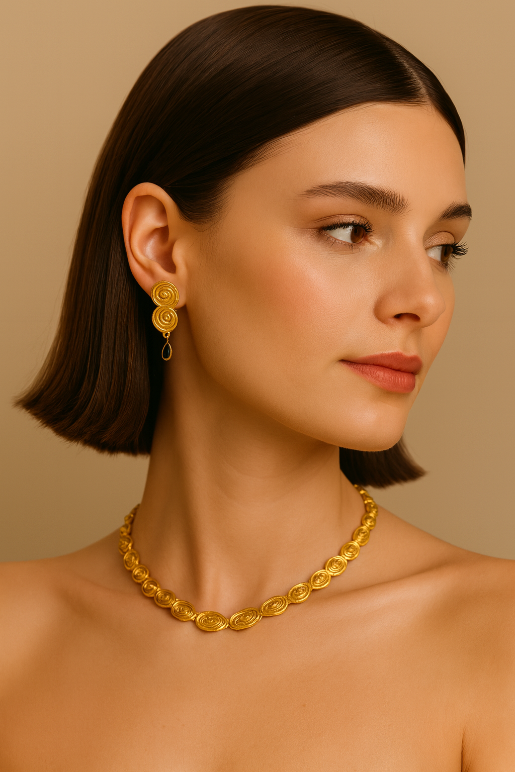 Pendientes GOBI Ónix