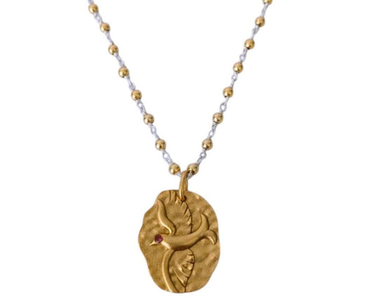 Collar HOPE Turmalina rosa