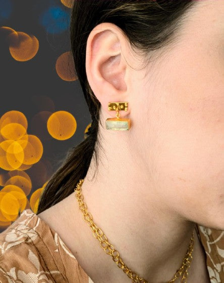 Pendientes SIENA Prehenita
