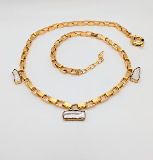 Gargantilla/Collar  OCEAN Perlas salvajes