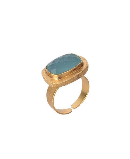 Anillo BANI AGUAMARINA