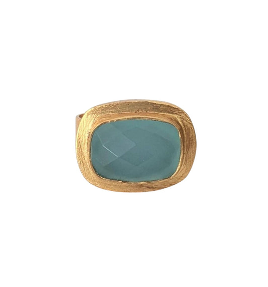 Anillo BANI AGUAMARINA