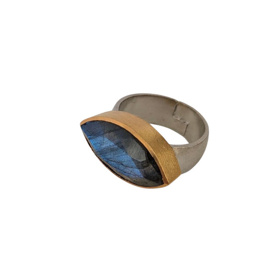 Anillo MARKIZE Labradorita