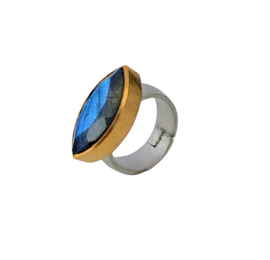 Anillo MARKIZE Labradorita